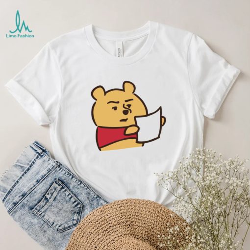 D Made Kanahei Winnie The Pooh Reading Shirt