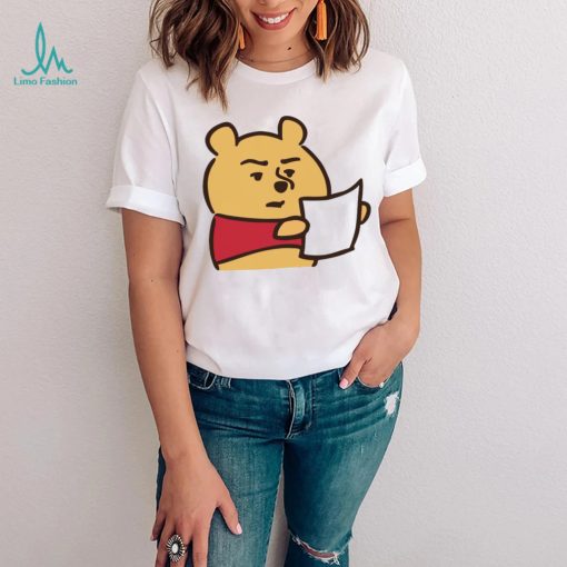 D Made Kanahei Winnie The Pooh Reading Shirt