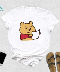 D Made Kanahei Winnie The Pooh Reading Shirt