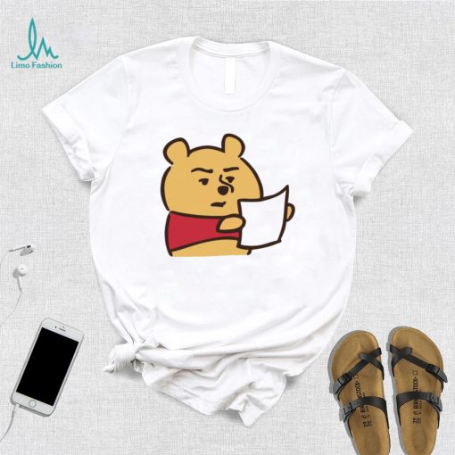 D Made Kanahei Winnie The Pooh Reading Shirt