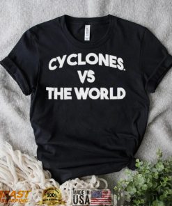 David Carr Wearing Cyclones Vs The World Shirt