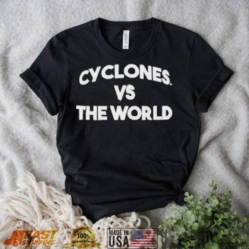 David Carr Wearing Cyclones Vs The World Shirt