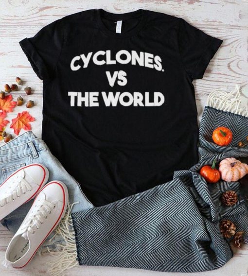 David Carr Wearing Cyclones Vs The World Shirt