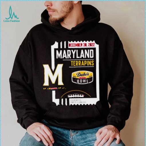 December 30 2022 Maryland Terrapins Dukes Mayo Bowl shirt