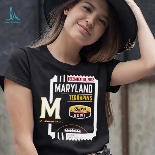 December 30 2022 Maryland Terrapins Dukes Mayo Bowl shirt