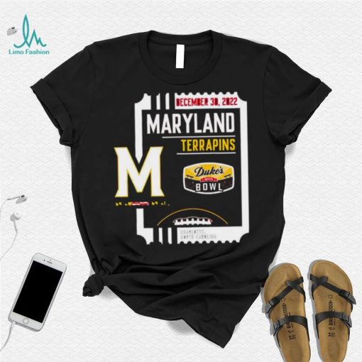 December 30 2022 Maryland Terrapins Dukes Mayo Bowl shirt