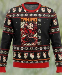 Demon Slayer Tanjiro Ugly Christmas Sweater