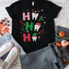 Dental Ho Ho Ho Reindeer Santa Elf Merry Christmas shirt