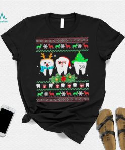 Dental Hygienist Dentist Ugly Christmas Sweater Dentist Design Shirt