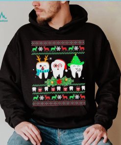 Dental Hygienist Dentist Ugly Christmas Sweater Dentist Design Shirt