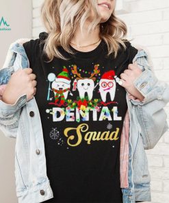 Dentist Hygienist Christmas Dental Squad Shirt