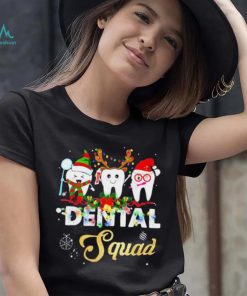 Dentist Hygienist Christmas Dental Squad Shirt
