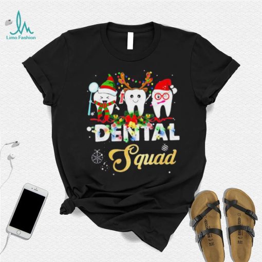 Dentist Hygienist Christmas Dental Squad Shirt