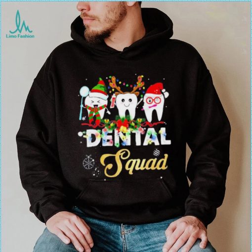 Dentist Hygienist Christmas Dental Squad Shirt