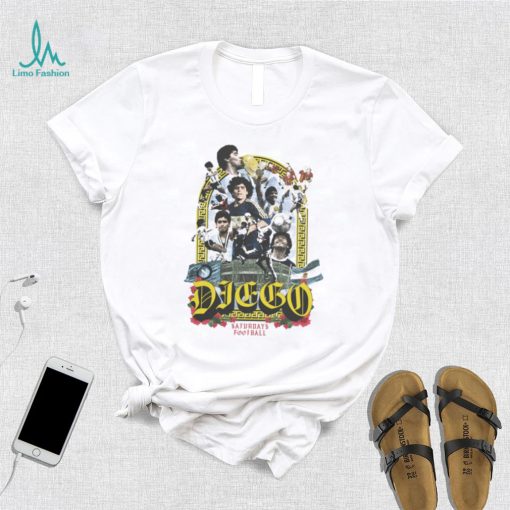 Diego Maradona Tribute Argentina Gift for Football Lovers T Shirt