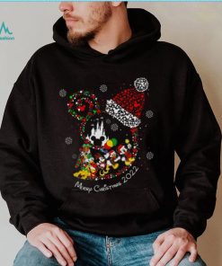 Disney Design Lovely Santa Hat Christmas Of Mickey Donald Duck shirt
