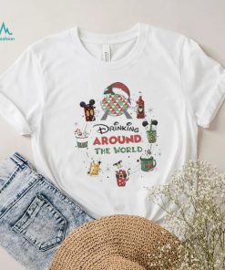 Disney Drinking Around The World Merry Christmas shirt