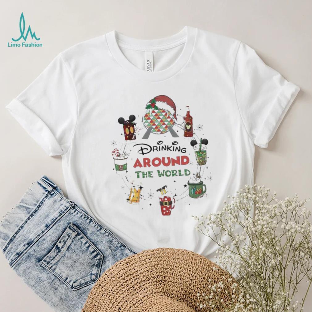 Disney Drinking Around The World Merry Christmas shirt Disney Drinking Around The World Merry Christmas shirt