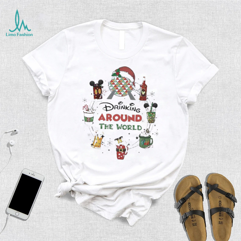 Disney Drinking Around The World Merry Christmas shirt Disney Drinking Around The World Merry Christmas shirt