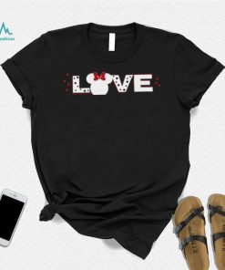 Disney Minnie Mouse Love Shirt, Cute Gift For Her, Funny Valentines Day Gift