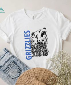 Distressed Grizzly Bear Sports Or Workout Design Memphis Grizzlies Shirt