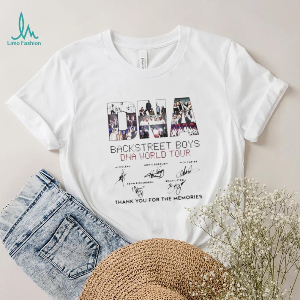Dna Backstreet Boys Dna World Tour Thank You For The Memories Shirt Dna Backstreet Boys Dna World Tour Thank You For The Memories Shirt
