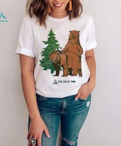 Donny wearing the great pnw woodsy shirt