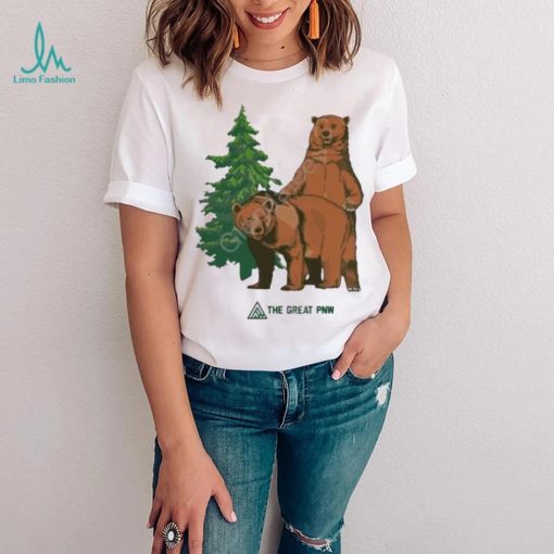 Donny wearing the great pnw woodsy shirt