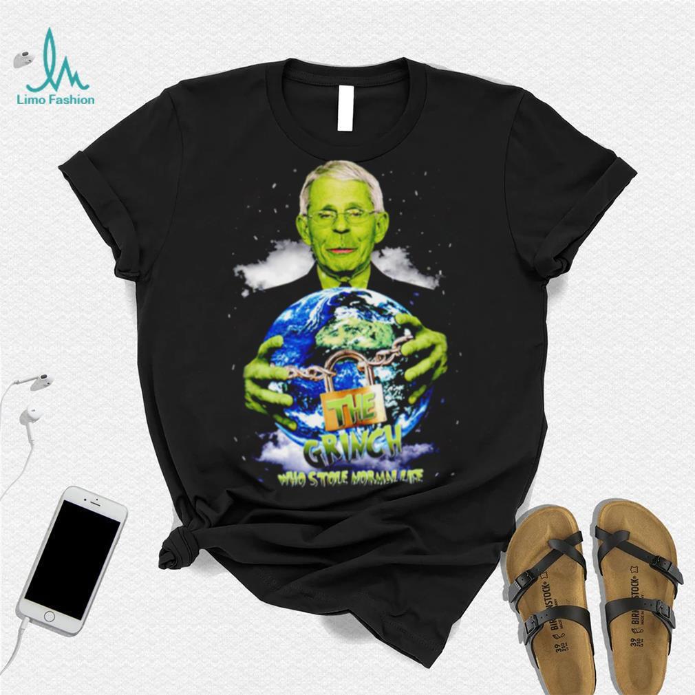 Dr Fauci The Grinch who stole Normal Life 2022 shirt Dr Fauci The Grinch who stole Normal Life 2022 shirt