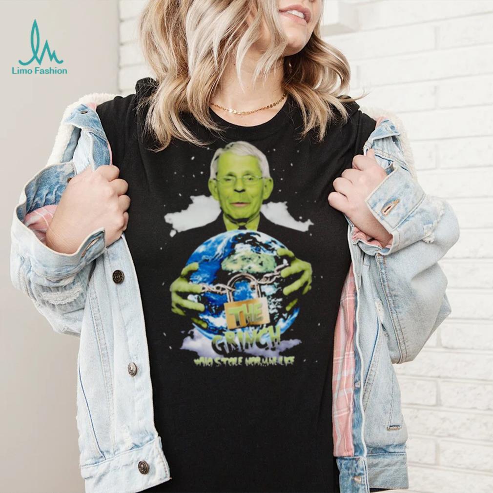 Dr faucI the grinch who stole normal life T shirt Dr faucI the grinch who stole normal life T shirt