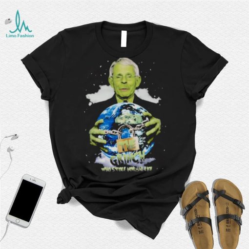 Dr faucI the grinch who stole normal life T shirt
