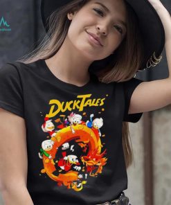 Dragon Fire Hurican Sima Well Disney Donald Ducktales Shirt