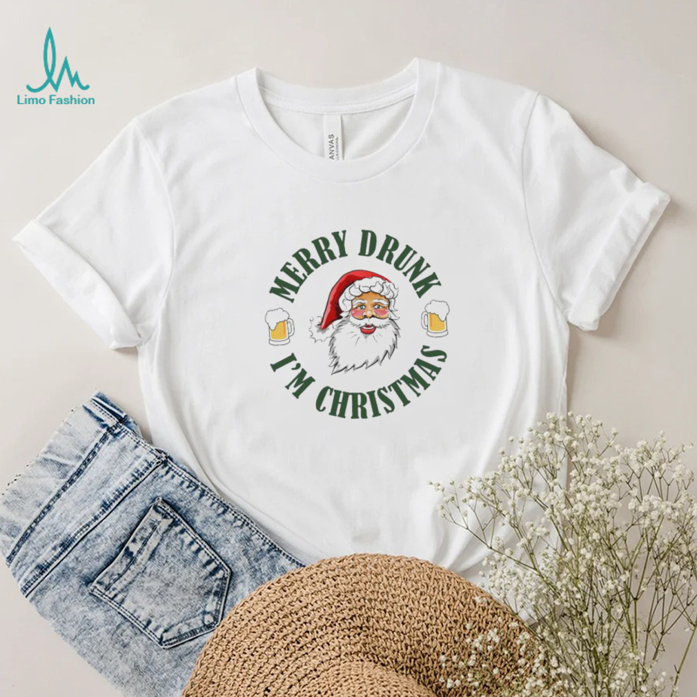 Drunk I’m Gv Merry Christmas Shirt Drunk I’m Gv Merry Christmas Shirt