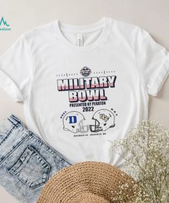 Duke Blue Devils vs UCF Knights Military Bowl 2022 Matchup shirt