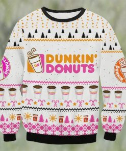 Dunkin Donuts Coffee Christmas Sweater