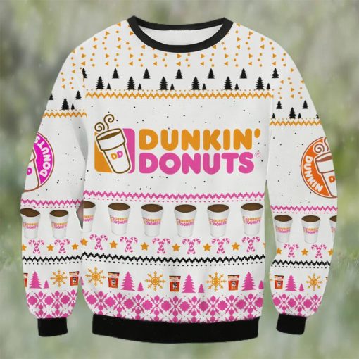 Dunkin Donuts Coffee Christmas Sweater