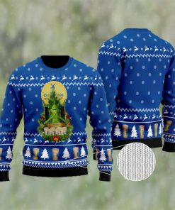 Dutch Bros Grinch Snow Ugly Christmas Sweater