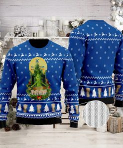 Dutch Bros Grinch Snow Ugly Christmas Sweater