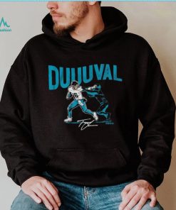 Duuuval Trevor Lawrence Stiff Arm Signature Shirt