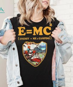 EMC2 Motorcycle and camping on the mountain shirt