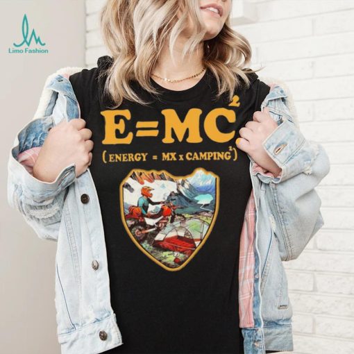 EMC2 Motorcycle and camping on the mountain shirt