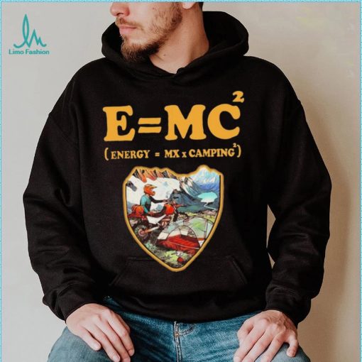 EMC2 Motorcycle and camping on the mountain shirt