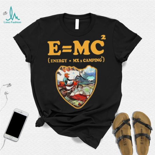 EMC2 Motorcycle and camping on the mountain shirt