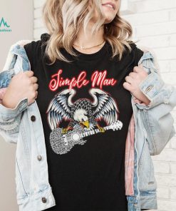 Eagle Simple Man Lynyrd Skynyrd Guitar T shirt