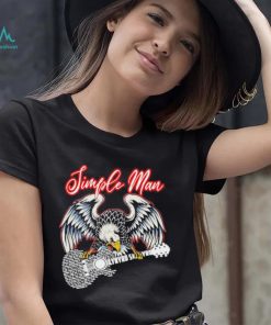 Eagle Simple Man Lynyrd Skynyrd Guitar T shirt