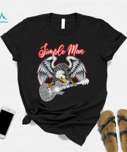 Eagle Simple Man Lynyrd Skynyrd Guitar T shirt