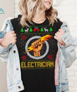 Electrician Christmas ugly shirt