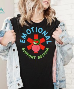 Emotional Support Bottom logo shirt2