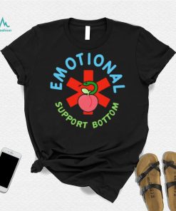 Emotional Support Bottom logo shirt3