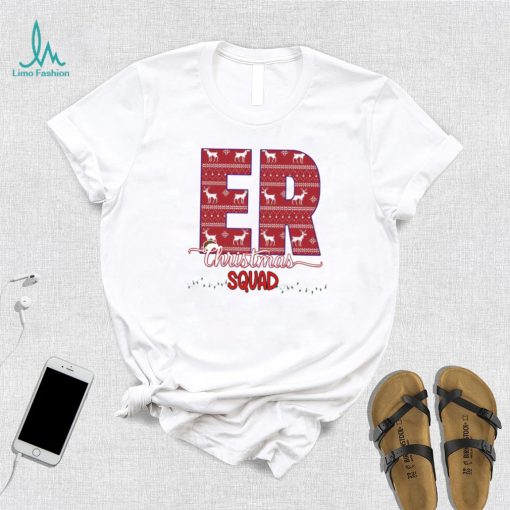 Er Nurse Cute Christmas Souvenirs Gifts Shirt